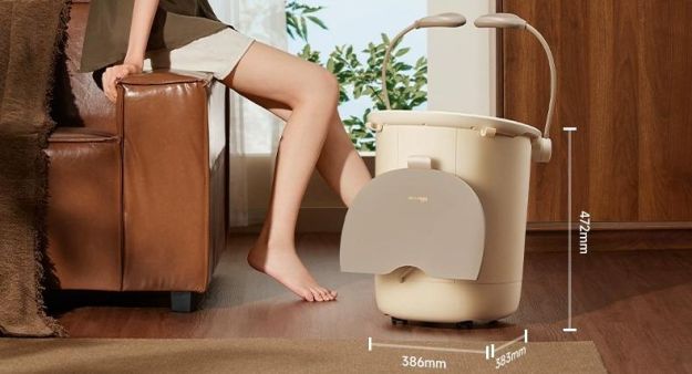 开云电竞护膝泡脚桶：从足到膝深度疗愈，，，，，，，，重塑居家足浴体验